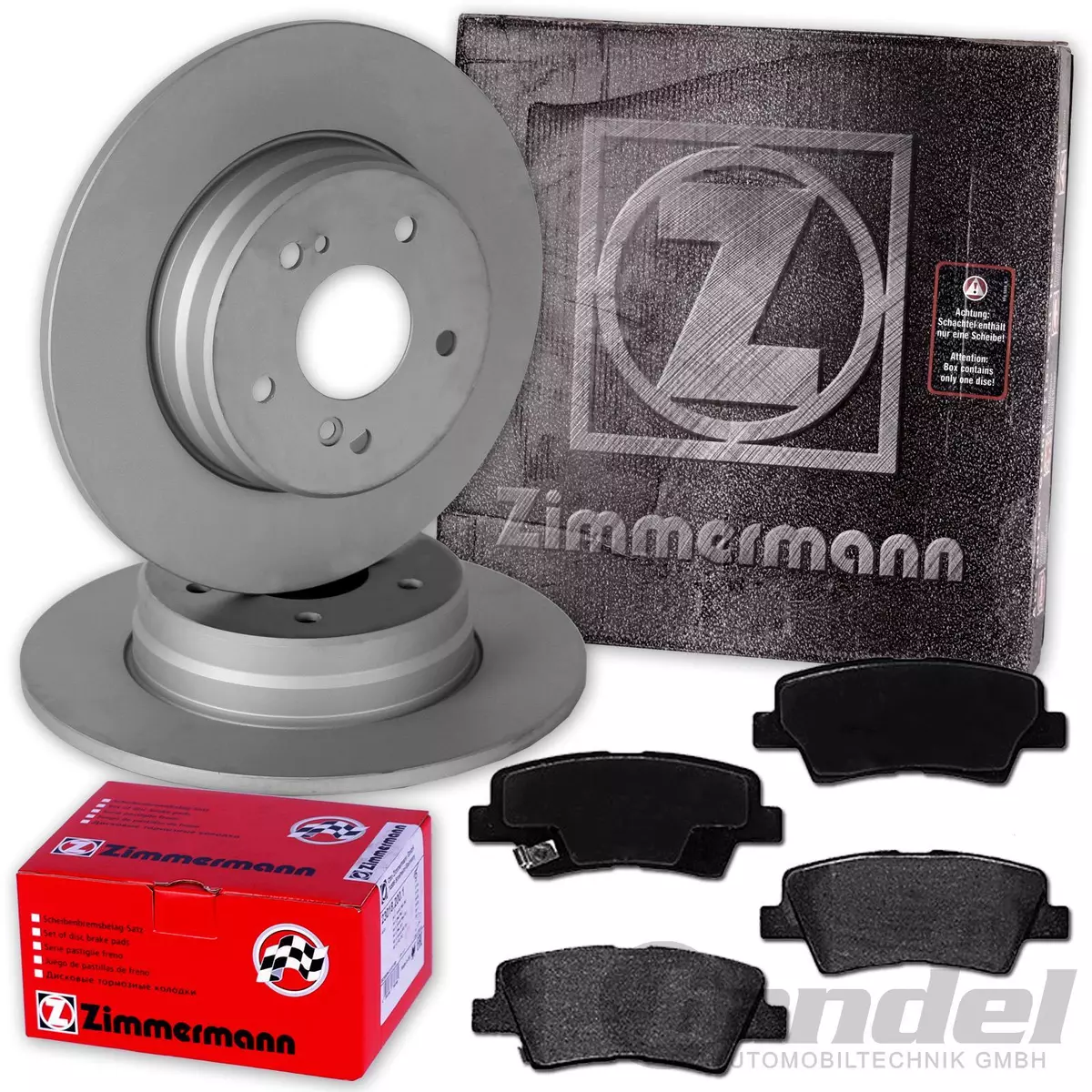 Otto-Zimmermann: Гальмівні диски та колодки для Renault Kang