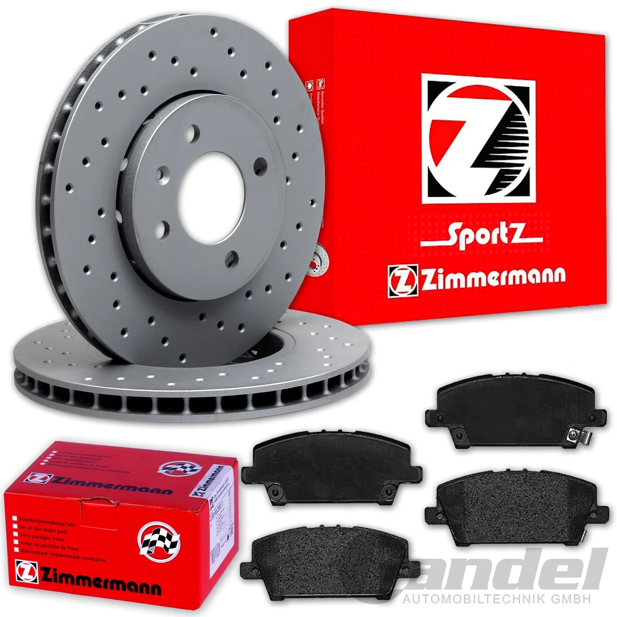 Гальмівні диски та колодки Zimmermann для AUDI A4 (8D2, B5) - Надійність та безпека Гальмівні диски та колодки Zimmermann для AUDI A4 (8D2, B5) - Надійність та безпека