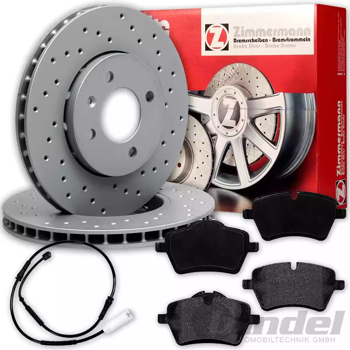 Найкращі гальмівні диски та колодки Zimmermann для AUDI A4 (8D2, B5)