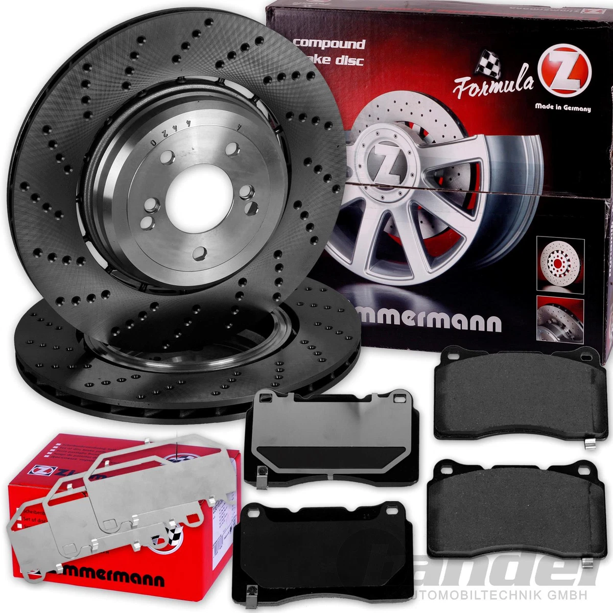 Гальмівні диски та колодки Zimmermann для AUDI A4 (8D2, B5) - Надійність та безпека Гальмівні диски та колодки Zimmermann для AUDI A4 (8D2, B5) - Надійність та безпека