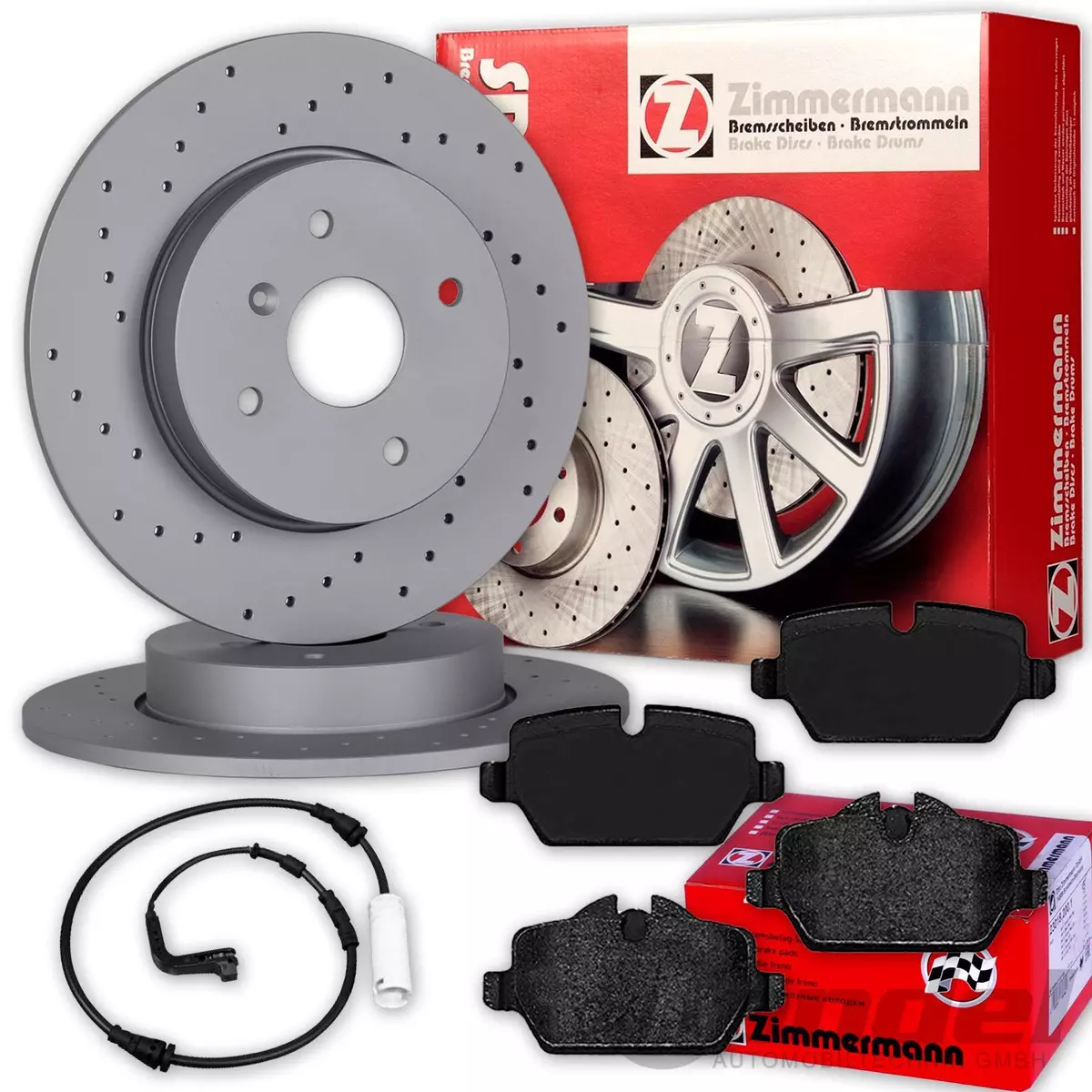 Найкращі гальмівні диски та колодки Zimmermann для FIAT PANDA