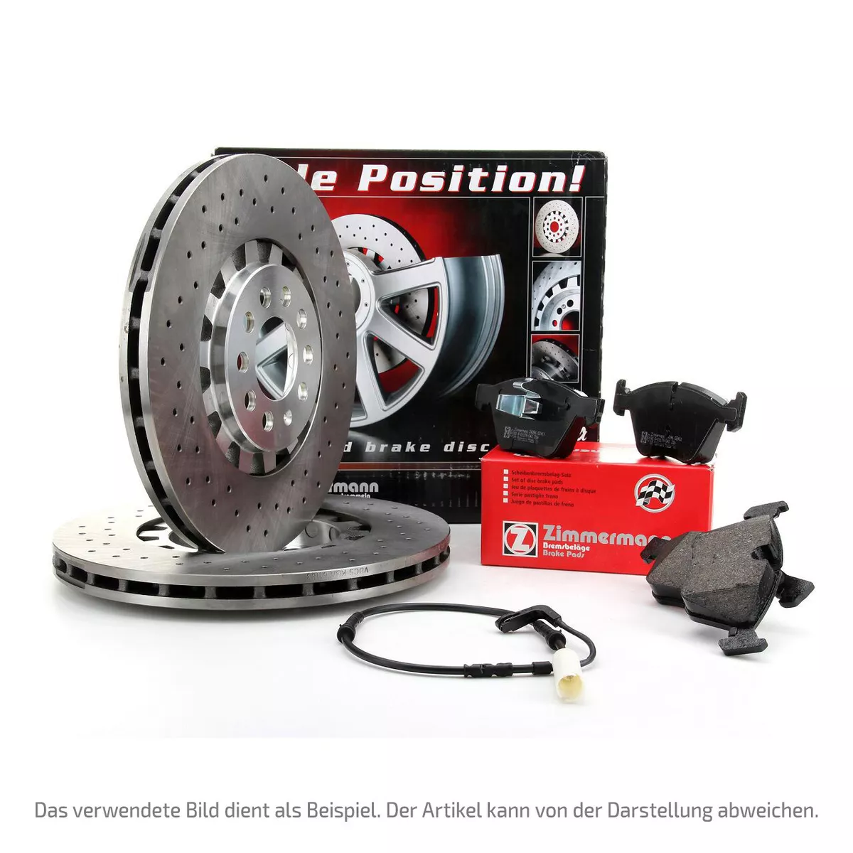 Найкращі гальмівні диски та колодки Zimmermann для AUDI A4 (8D2, B5)