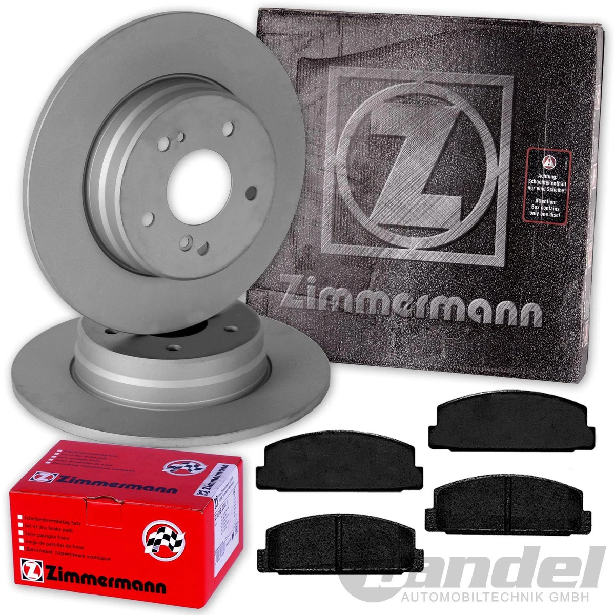 Повний асортимент гальмівних колодок Zimmermann для Mazda 323 C IV (BG) 1.7 D