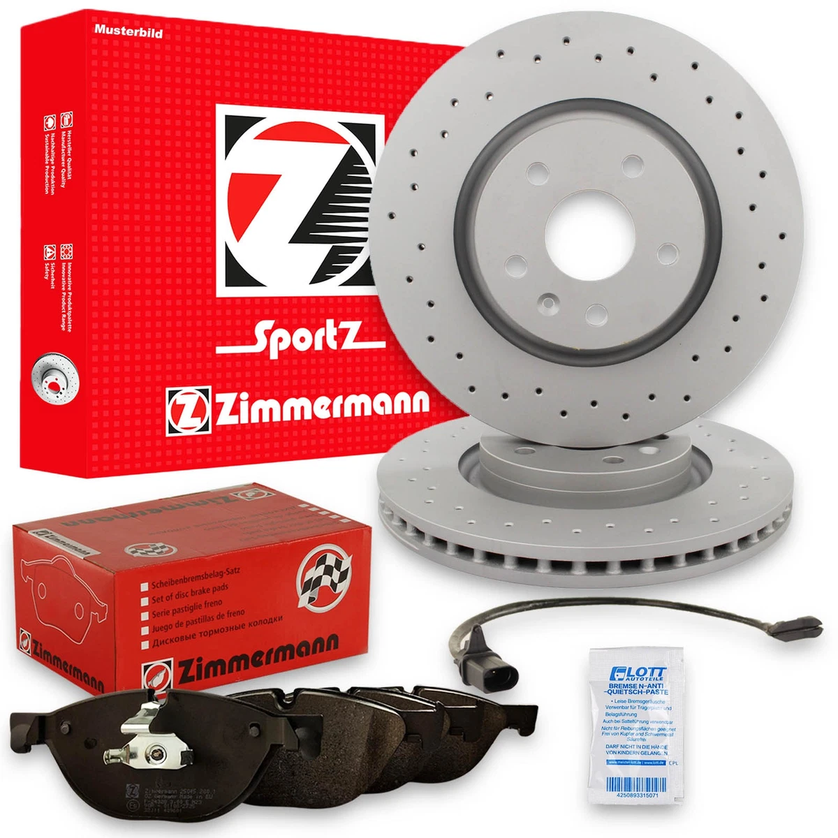 Зиммерманн для Renault Master II АВТОБУС (JD) - Надійні гальма