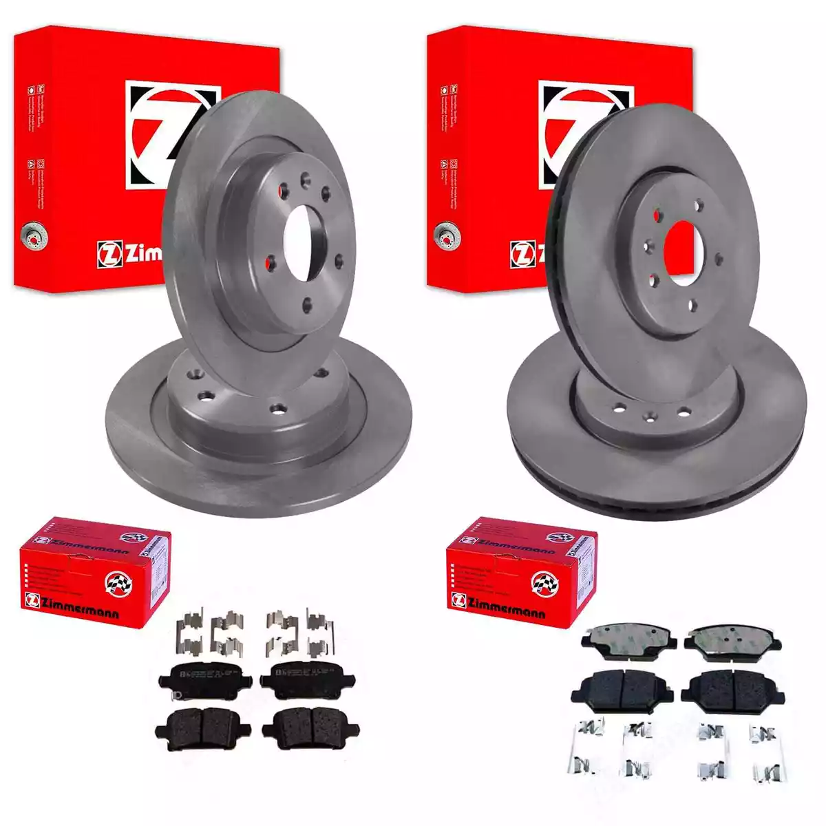 Otto-Zimmermann: Гальмівні диски та колодки для Renault Kang