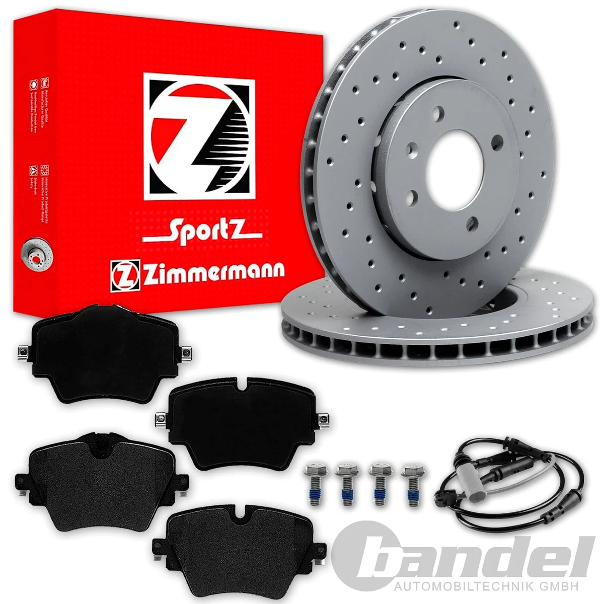 Найкращі гальмівні диски та колодки Zimmermann для AUDI A4 (8D2, B5)