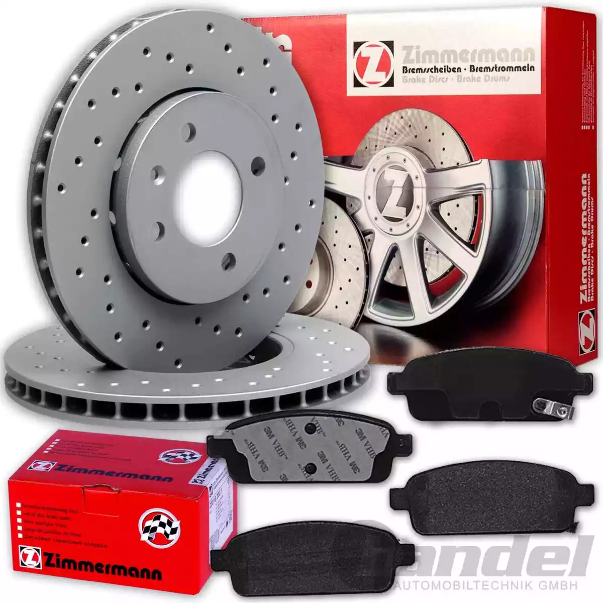Оригінальні гальмівні комплектуючі Zimmermann для BMW 1 (E81)
